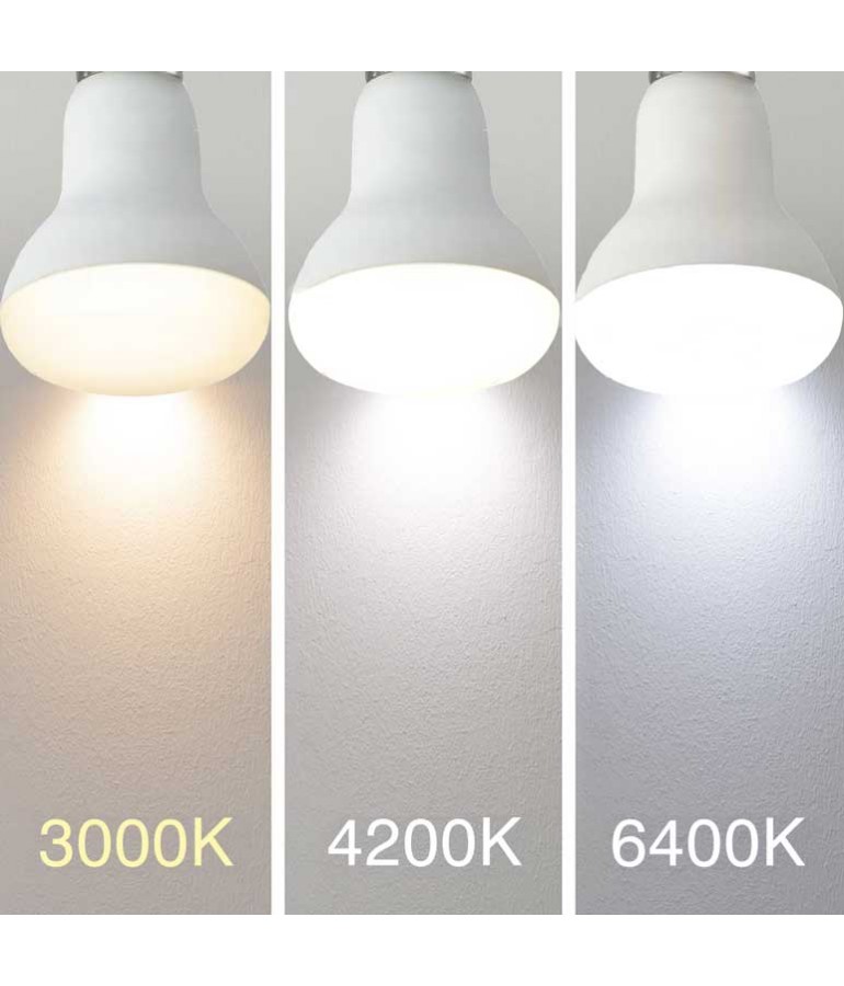LED Reflectora R80 10W E27 230V HTPC+Aluminio - 7