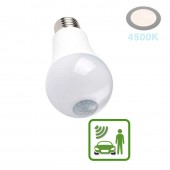 Bombilla LED Sensor Movimiento 7W E27 A60 - 5