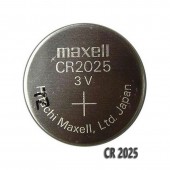 Pila MAXELL CR2025 de litio.