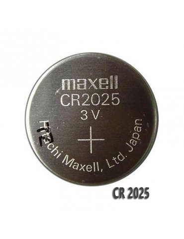 Pila MAXELL CR2025 de litio.