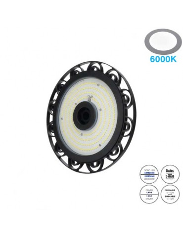 CAMPANA INDUSTRIAL LED UFO 100W DIMMABLE IP65 - 4