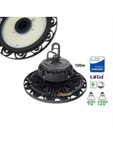 CAMPANA INDUSTRIAL LED UFO 100W 90/120º DIMMABLE IP65 - 1