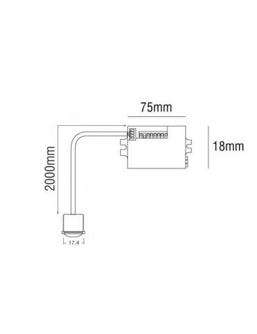 Sensor puertas corta distancia IR Mini sin contacto - 6