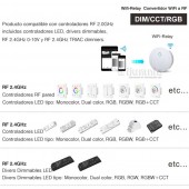 WiFi Relay Módulo convertidor RF - 4