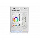 KIT Mando RF Controlador LED RGB CCT Tiras led 12/24V DC