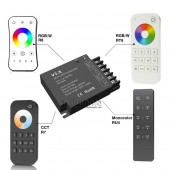 Controlador RF 3 Canales Tiras Led 12-36V 10A/Canal - 2