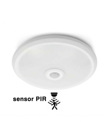 Plafón Led Sensor PIR integrado 18W superficie - 1