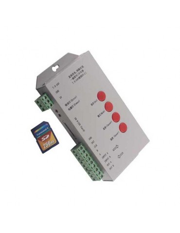 Controlador Digital Pixel LED RGB con SD - 3