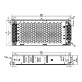 Transformador LEDs AC230V/5VDC 200W 40A - 3
