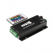 Controlador Música LED RGB 12/24V 12A - 2