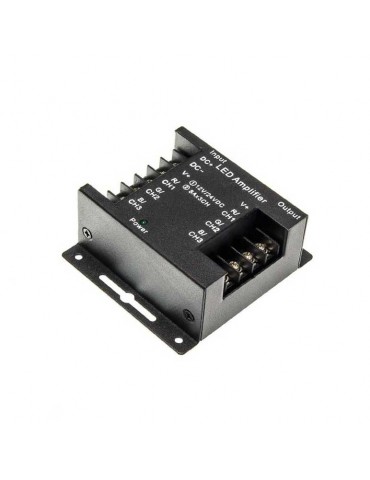 Amplificador de señal RGB 12-24VDC tiras Led - 2