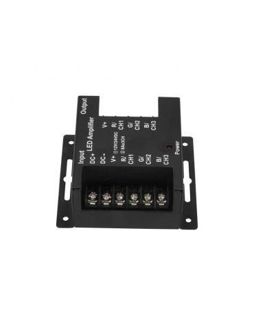 Amplificador de señal RGB 12-24VDC tiras Led - 3