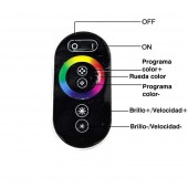 Controlador con Mando RF Tiras Led RGB 12-24V DC - 2