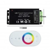 Controlador con Mando RF Tiras Led RGB 12-24V DC - 6