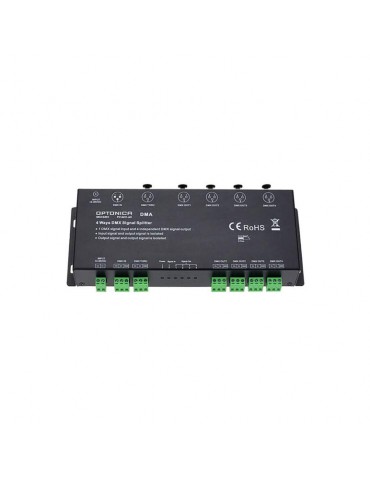 DMX Amplificador Divisor Señal 12-36VDC 4CH - 2