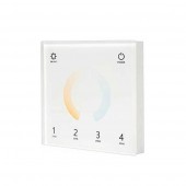 Controlador DMX RF Cristal Táctil CCT 8 Canales - 1