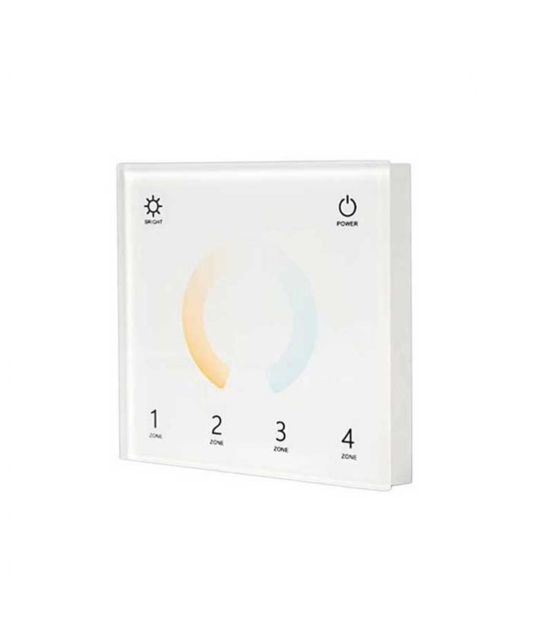 Controlador DMX RF Cristal Táctil CCT 8 Canales - 1