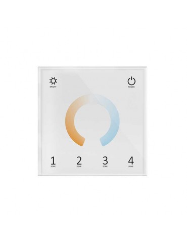 Controlador DMX RF Cristal Táctil CCT 8 Canales - 2