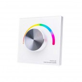 Mando Pared Giratorio Atenuador RF Push Tiras Led RGB - 2