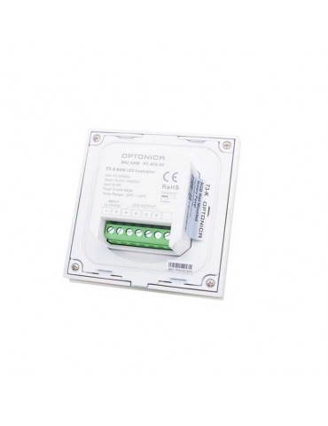 Mando Pared Giratorio Atenuador RF Push Tiras Led RGB - 3