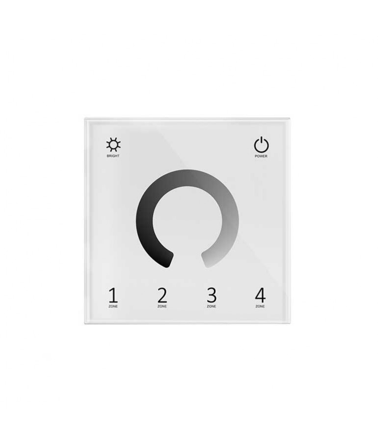 Controlador Pared DMX RF Táctil monocolor - 1