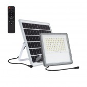 Foco Solar LED 300W Mando Panel Solar IP66 - 9