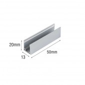 Grapa Sujeción metal Neón Flex RGB LED 230V - 4