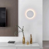 Aplique Led pared 12W Circular Luz Indirecta - 9