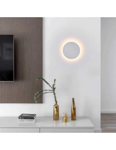 Aplique Led pared 12W Circular Luz Indirecta - 9