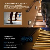 Controlador LED Sensor Escaleras Sigue Pasos 32 Canales - 2