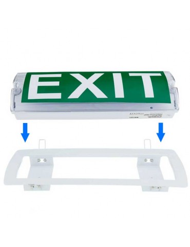 ACCESORIO MARCO EMPOTRAR LUMINARIA LED EMERGENCIA - 4