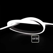 TIRA LED NEON FLEX 12V IP65 BLANCA 6000K - 1