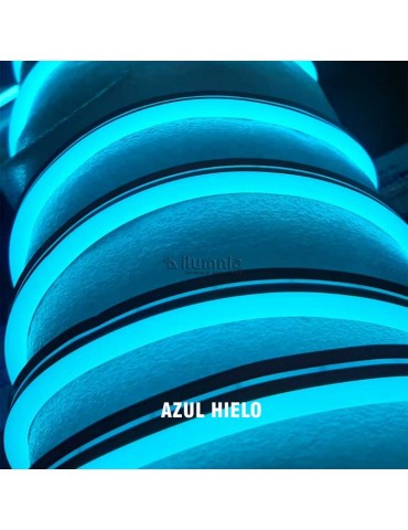 TIRA LED NEON FLEX 12V IP65 Azul Hielo - 3