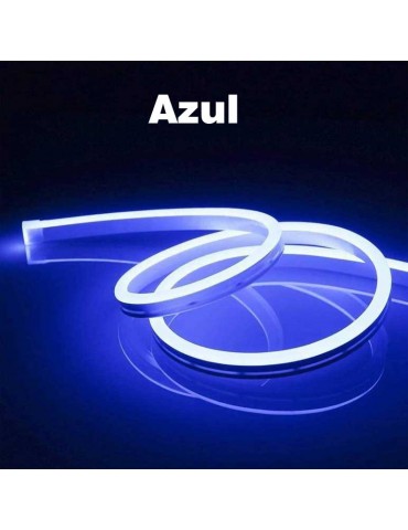 TIRA LED NEON FLEX 12V AZUL IP65 - 4