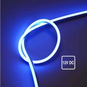 TIRA LED NEON FLEX 12V AZUL IP65 - 1