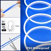 TIRA LED NEON FLEX 12V AZUL IP65 - 2