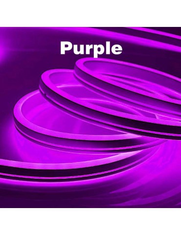 TIRA LED NEON FLEX 12V PURPLE IP65 - 3