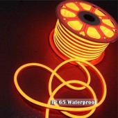 TIRA LED NEON FLEX 12V GOLDEN YELLOW IP65 - 4