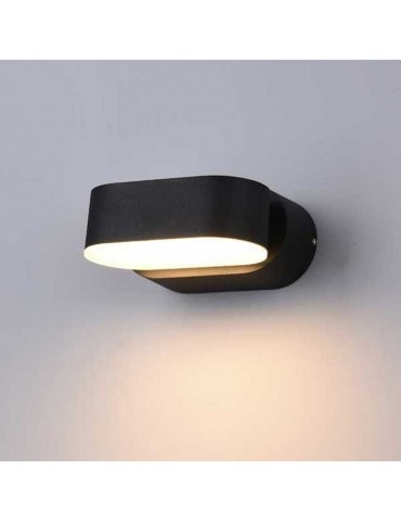 Aplique LED Giratorio 6W Negro - 2
