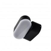 Aplique LED Giratorio Pared 6W Negro - 6