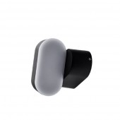Aplique LED Giratorio Pared 6W Negro - 5
