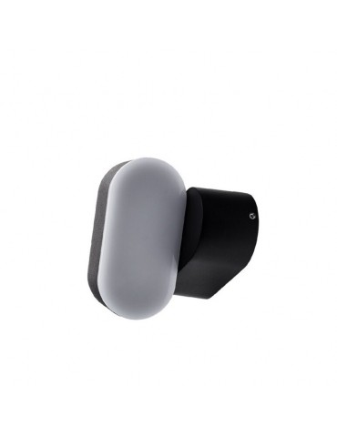 Aplique LED Giratorio Pared 6W Negro - 5