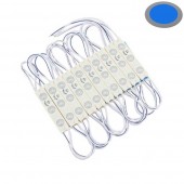 Cadena MODULOS Led 12V Azul 3-SMD 2835 10 unidades - 1
