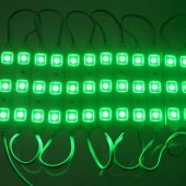 Cadena MODULOS Led 12V Verde 3-SMD 2835 10 unidades - 7