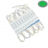 Cadena MODULOS Led 12V Verde 3-SMD 2835 10 unidades - 8