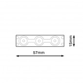 MODULO Led 12V 2,94m 3xSMD 2835 6500K - 5