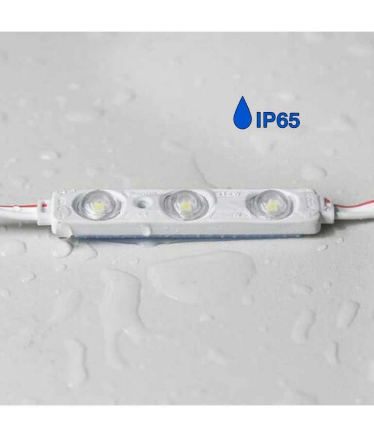 Modulo 10 Led Cadena 10 MODULOS Led 12V Azul 3 SMD 2835