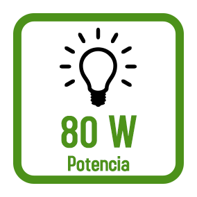 80w