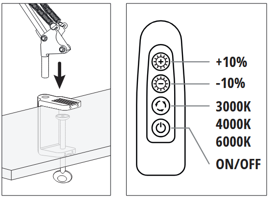 Led Teniux Duo Control