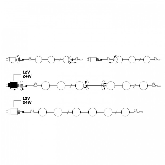cable-union-venezia-12v-14w